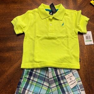 Náutica Boys Poli and shorts